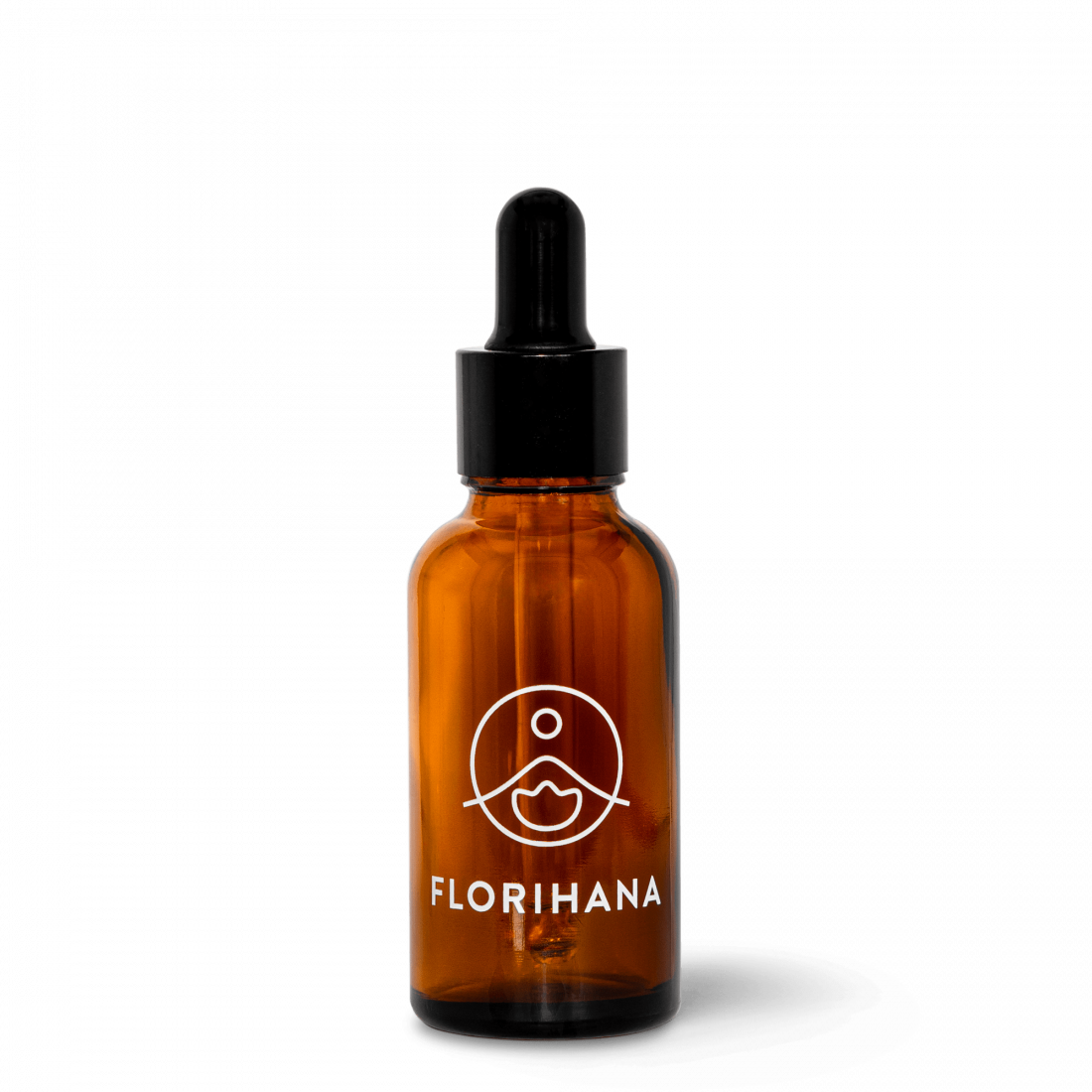 Amber Glass Dropper Bottle with Glass Pipette 30 ml 